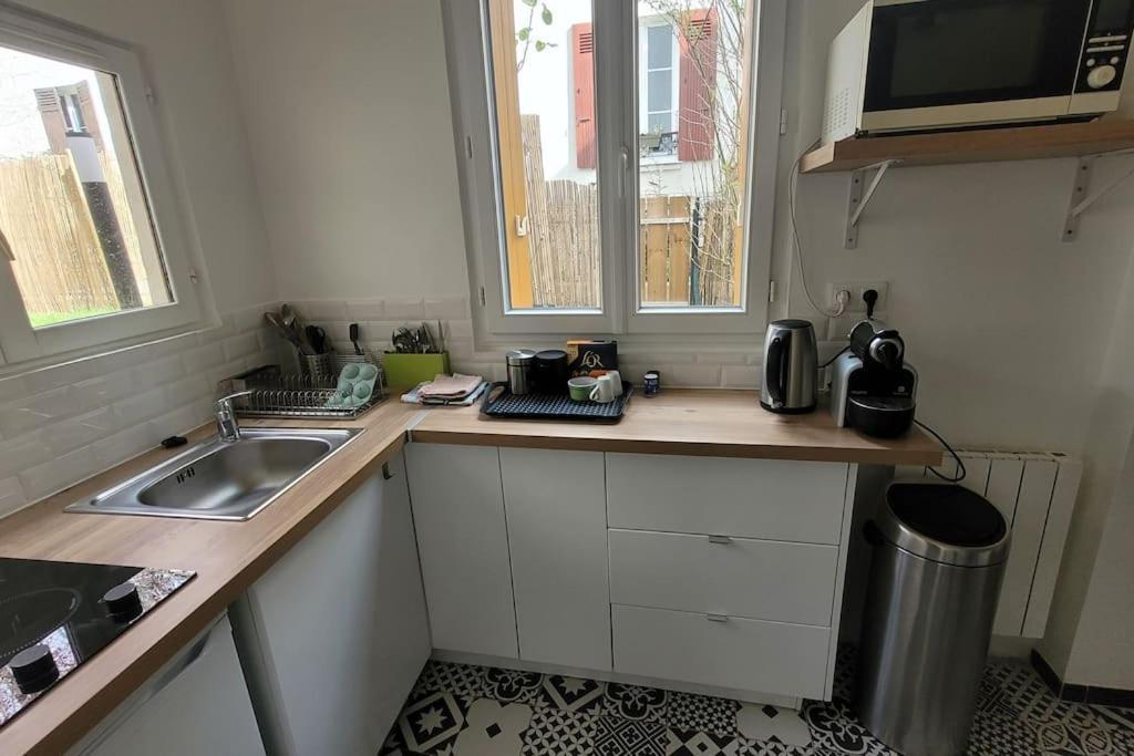 Maisonnette Avec Jardin Proche Paris Saint-Mandé Exteriör bild